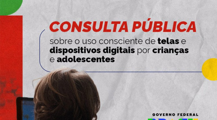 Governo Federal faz consulta pública sobre guia para uso consciente de celulares e tablets por crianças e adolescentes