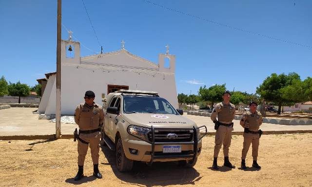 Policiais da Região Norte da Bahia realizam ações para garantir segurança aos moradores de Sento-Sé