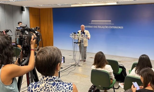 Mauro Vieira: Brasil defende suspensão de hostilidades no Oriente Médio