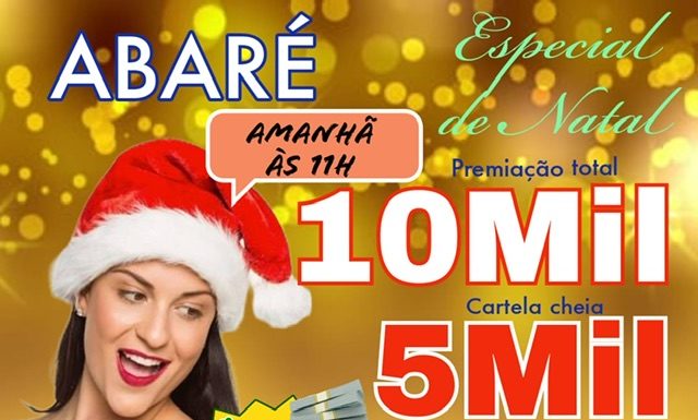 O Povo na Feira desta terça (19) em Abaré tem R$ 10 mil reais em premiação!