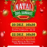 Natal dos Sonhos: Prefeitura de Santa Maria da Boa Vista entregará milhares de brinquedos para crianças do Projeto Fulgêncio e da sede