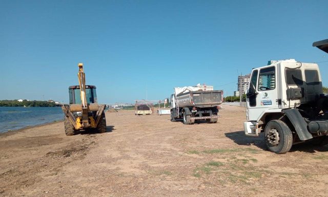 Prefeitura reforça limpeza das margens do Rio São Francisco em preparação para evento de povos de terreiro