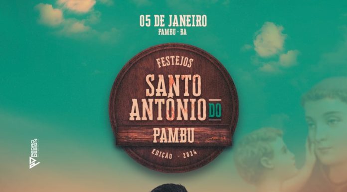 Próxima sexta (5), festejos de Santo Antônio do Pambu-BA