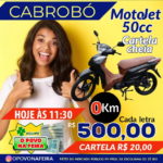 O Povo na Feira em Cabrobó tem uma Jet 50cc 0km!