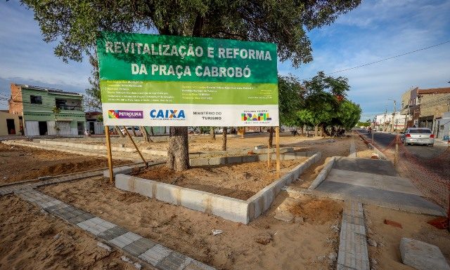 Requalificação da Praça Cabrobó avança animando moradores da Vila Eduardo em Petrolina