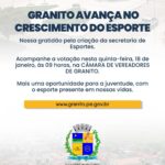 Dia marcante para o esporte da juventude de Granito