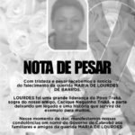 Galego de Nanai emite Nota de Pesar pelo falecimento de Maria de Lourdes de Barros