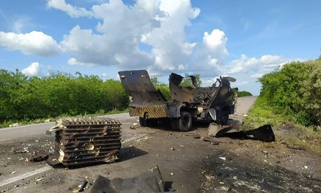 Informações da PRF acerca de ação criminosa contra carro-forte em Parnamirim