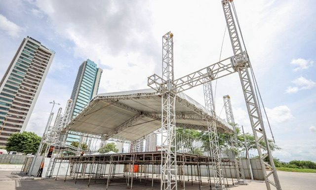 Carnaval 2024: a montagem das estruturas já foi iniciada nos circuitos da folia