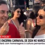 No carnaval da Rainha Lia de Itamaracá quem brilhou na tela da TV CNN foi a Princesa Andreza de Cabrobó