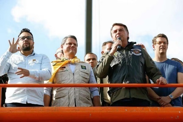 Bolsonaro e Tarcisio