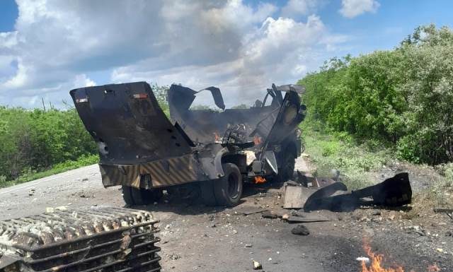 Novas informações sobre a tentativa de assalto a carro-forte na BR-232 entre Parnamirim e Salgueiro