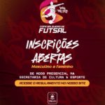 Prefeitura Municipal anuncia a Copa Salgueiro de Futsal