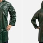 Qual é o nome do tecido da capa de chuva?